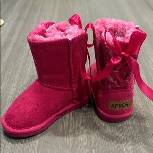Kids Pink Boots